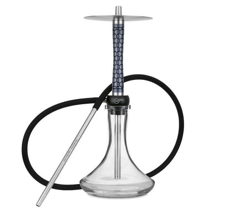 Фото Geometry Hookah Little Bro Honeycomb Gloss Grey