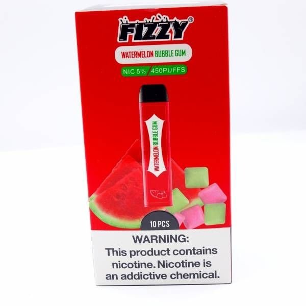 Фото FIZZY Jungle - Арбуз Бабл Гам, 450 затяжек, 20 мг (2%)