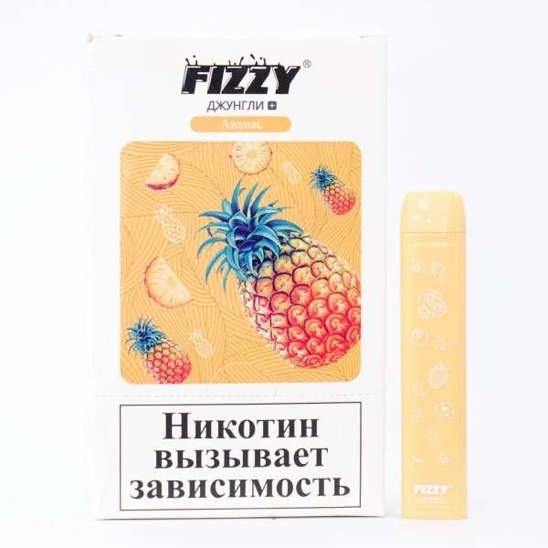 Фото FIZZY Джунгли - Ананас, 700 затяжек, 20 мг (2%)