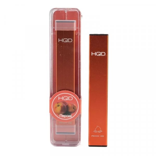 Фото HQD Ultra Stick - Peach (Персик), 500 затяжек, 20 мг (2%)
