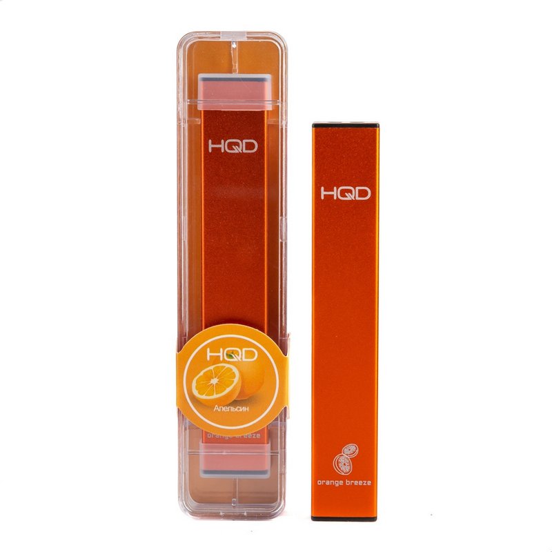 Фото HQD Ultra Stick - Orange (Апельсин), 500 затяжек, 20 мг (2%)