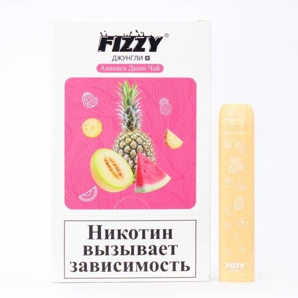 Фото FIZZY Джунгли - Чай Ананаса Дыни, 700 затяжек, 20 мг (2%)