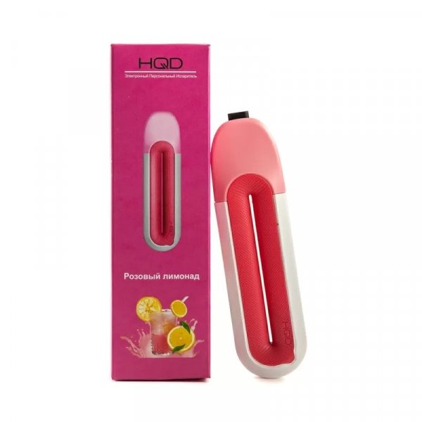 Фото HQD Rosy - Pink Lemonade (розовый лимонад), 400 затяжек, 20 мг (2%)