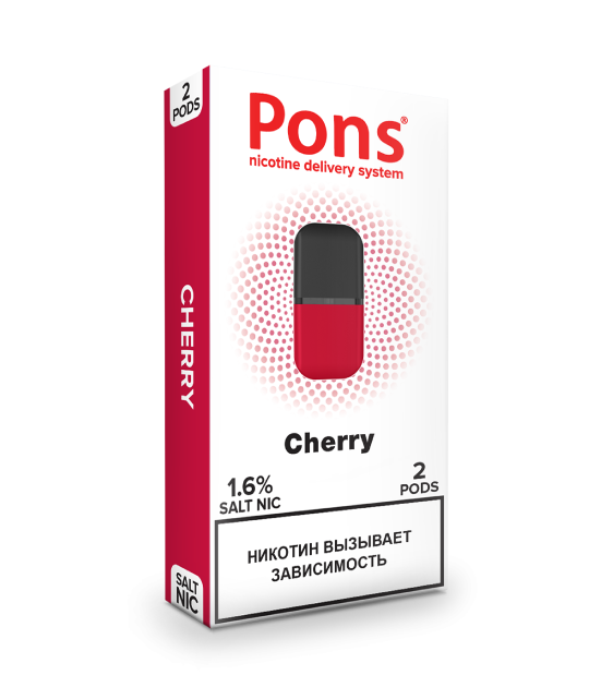 Фото Картридж Pons Cherry (Вишня) x 2