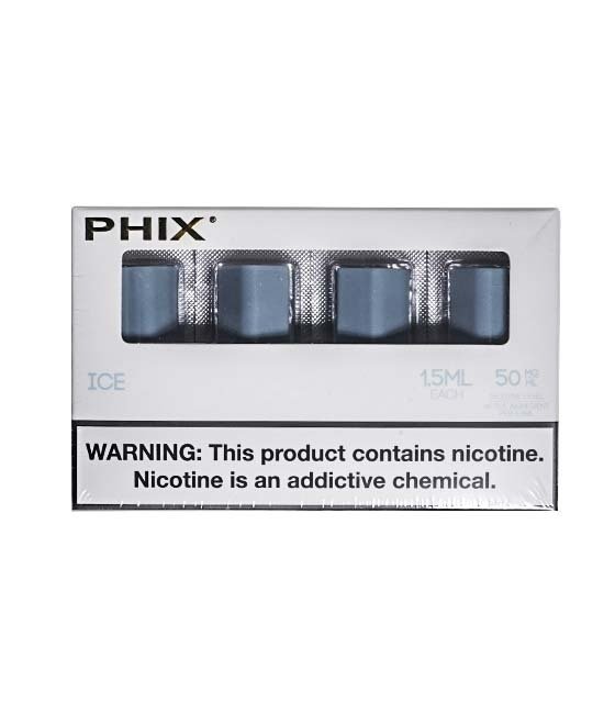 Фото Картридж Phix ICE (Ментол) х 4
