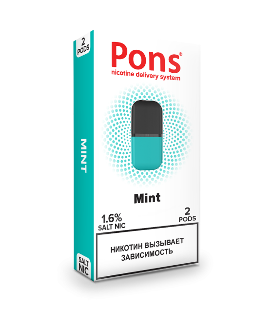 Фото Картридж Pons Mint (Мята) x 2