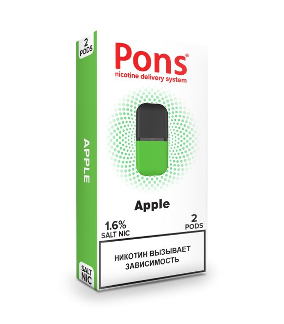 Фото Картридж Pons Classic Apple (Яблоко) x 2