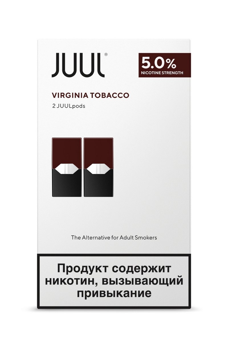 Фото Картридж Juul Labs JUUL Virginia Tobacco x 2