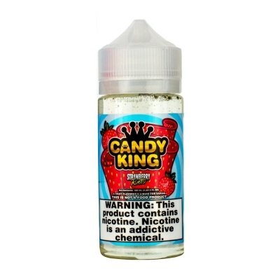 Фото Candy King Strawberry Rolls (Ягодные конфеты), 100 мл, 0,3 %