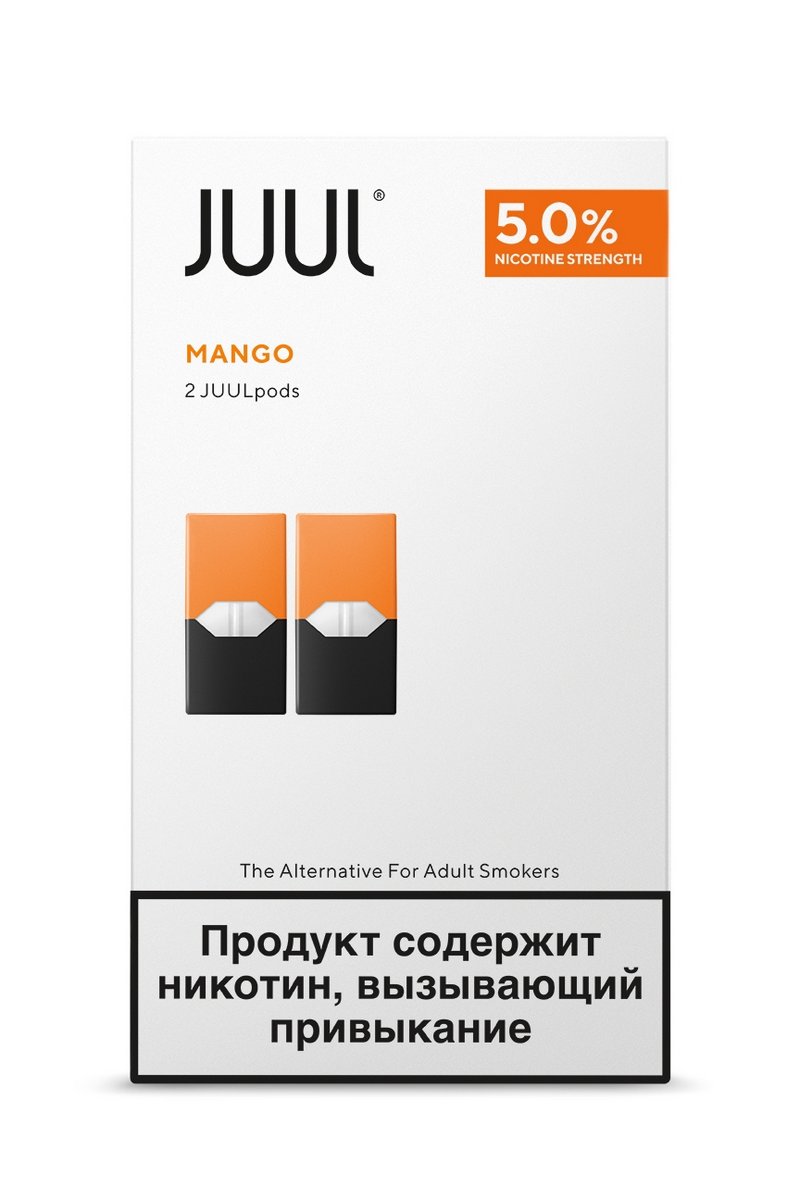 Фото Картридж JUUL Манго Juul Labs x 2