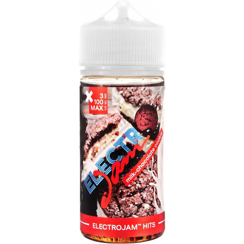 Фото Electro Jam Milk-Chocolate cookie (Молочно-шоколадное печенье), 100 мл, 0,3 %