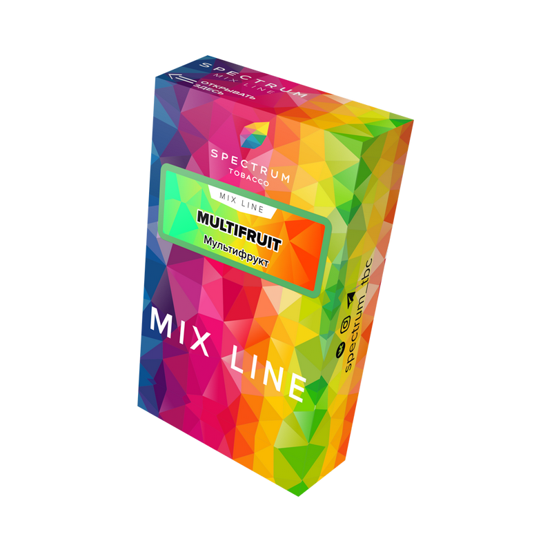 Фото Spectrum Mix Line - Multifruit (Мультифрукт) 40г