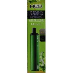 Фото HQD Maxx - Мохито, 2500 затяжек, 20 мг (2%)