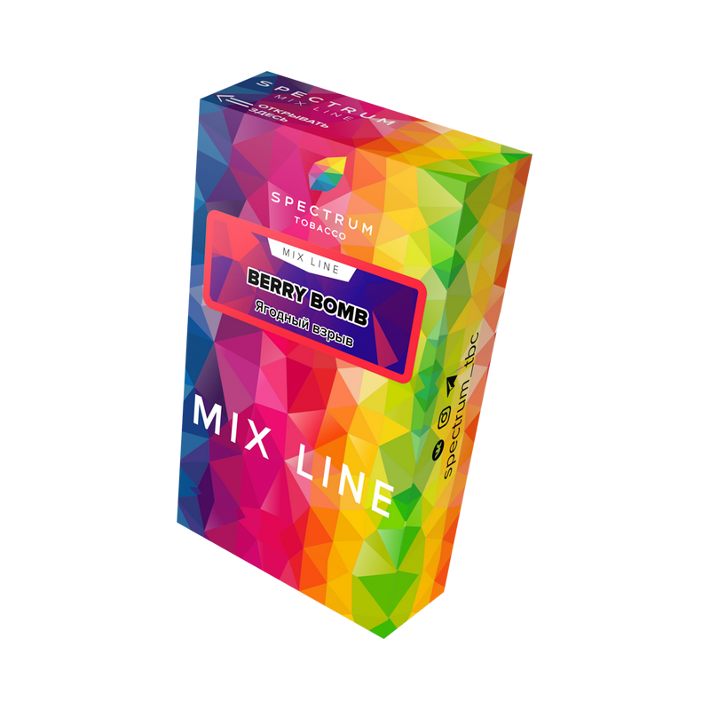 Фото Spectrum Mix Line - Berry Bomb (Ягодный взрыв) 40г