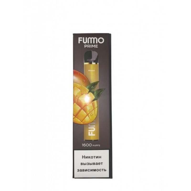 Фото Fummo Prime - Манго, 1600 затяжек, 20 мг (2%)