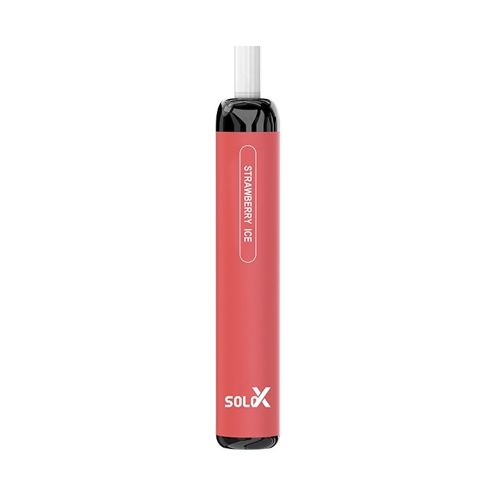 Фото Vapeman Solo X - Strawberry Ice, 1500 затяжек, 20 мг (2%)