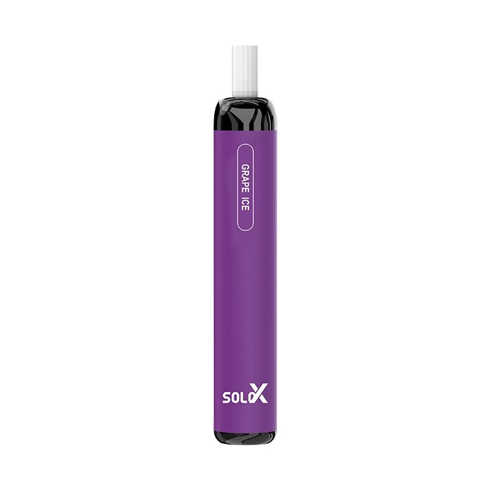 Фото Vapeman Solo X - Grape Ice, 1500 затяжек, 20 мг (2%)