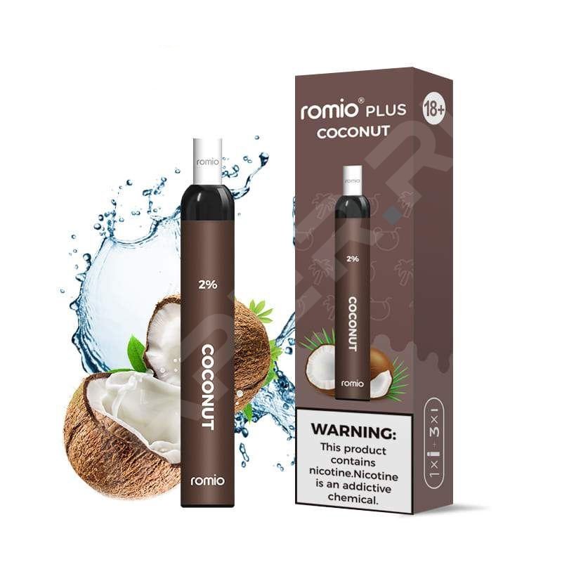 Фото Romio Pus - Coconut (Кокос), 500 затяжек, 20 мг (2%)