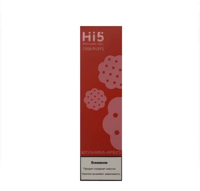 Фото Hi5 – Клубника, Арбуз, 1500 затяжек