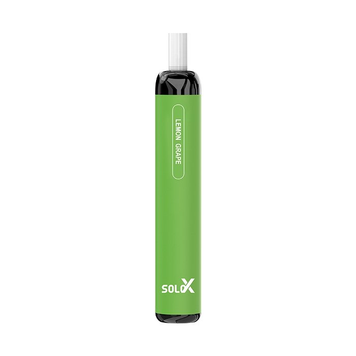 Фото Vapeman Solo X - Lemon Grape, 1500 затяжек, 20 мг (2%)