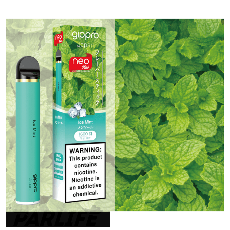 Фото Gippro Neo Plus  - Ice Mint (Ледяная мята), 1600 затяжек, 20 мг (2%)