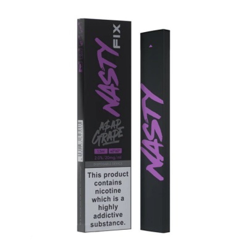 Фото Nasty Fix - Asap Grape (Виноград), 300 затяжек, 50 мг (5%)