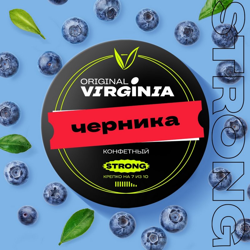 Фото Original Virginia STRONG - Черника 25г