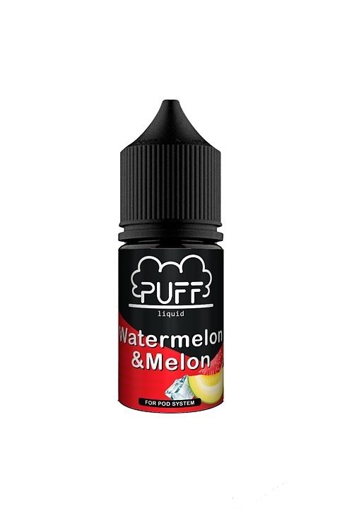 Фото Puff Salt - Watermelon & melon (Арбуз, Дыня) 30мл
