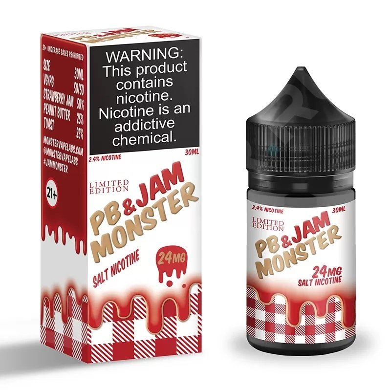 Фото Jam Monsters – Strawberry (Клубника) 30мл