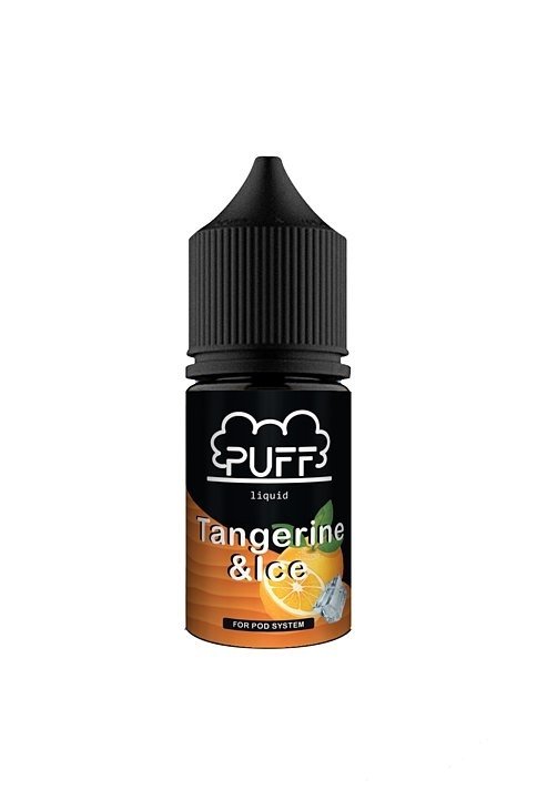 Фото Puff Salt - Tangerine & Ice (Мандарин, Лед) 30мл