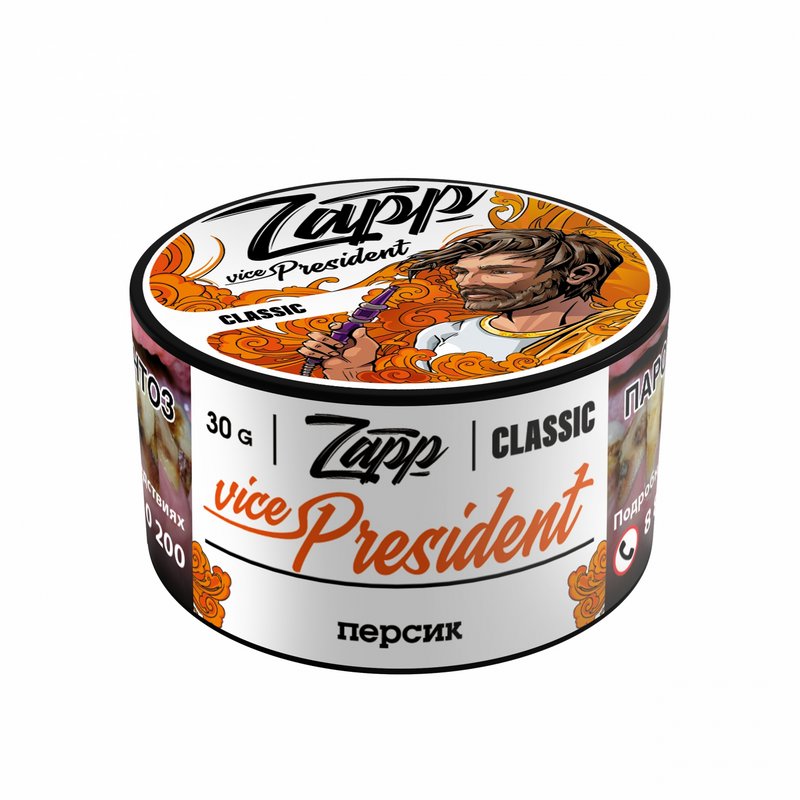 Фото ZAPP - Vice President (Персик) 30г