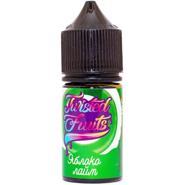 Фото Twisted Fruits Salt – Яблоко, Лайм 30мл, 20 мг/мл