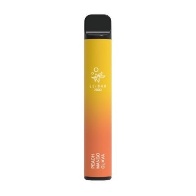 Фото Elf Bar - Peach Mango Guava (Персик, Манго, Гуава), 2000 затяжек, 20 мг (2%)