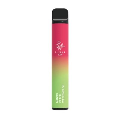 Фото Elf Bar - Elf Bar - Peach Mango Watermelon (Персик, Манго, Арбуз), 2000 затяжек, 20 мг (2%)