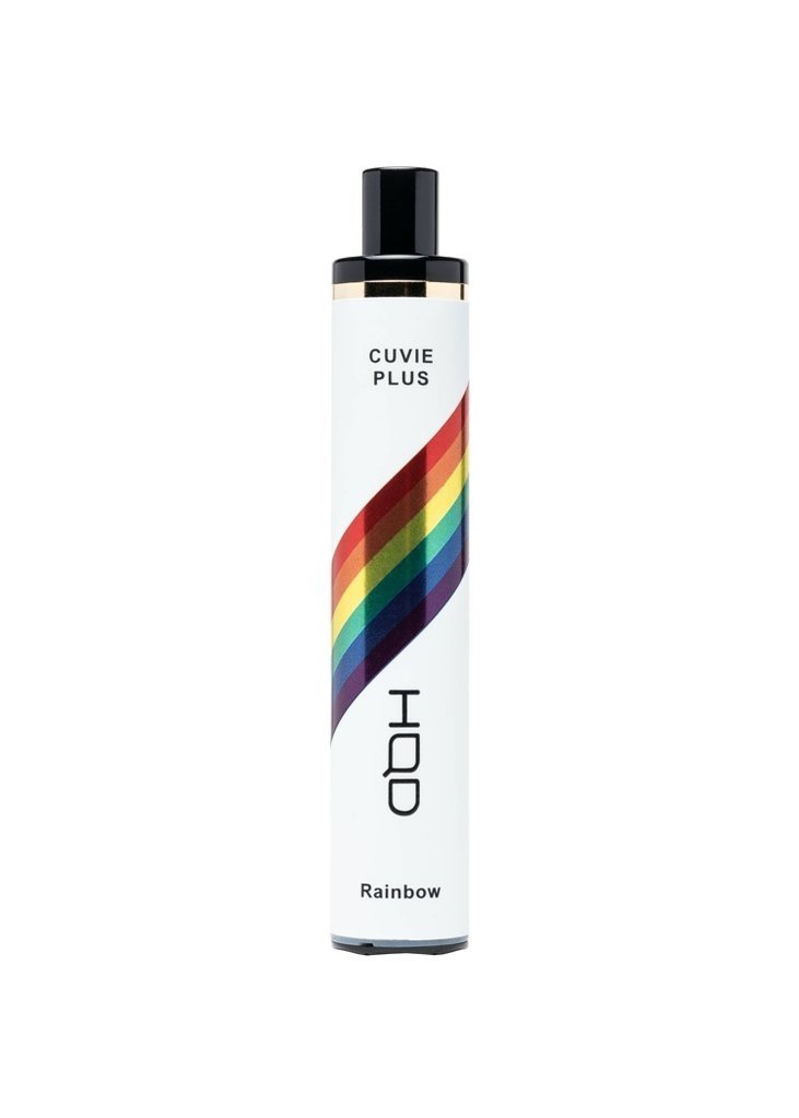 Фото HQD Cuvie Plus ORIGINAL - Клубничный Милкшейк,  1200 затяжек, 20 мг (2%)
