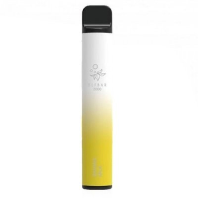 Фото Elf Bar - Banana Milk (Банановое молоко), 2000 затяжек, 20 мг (2%)