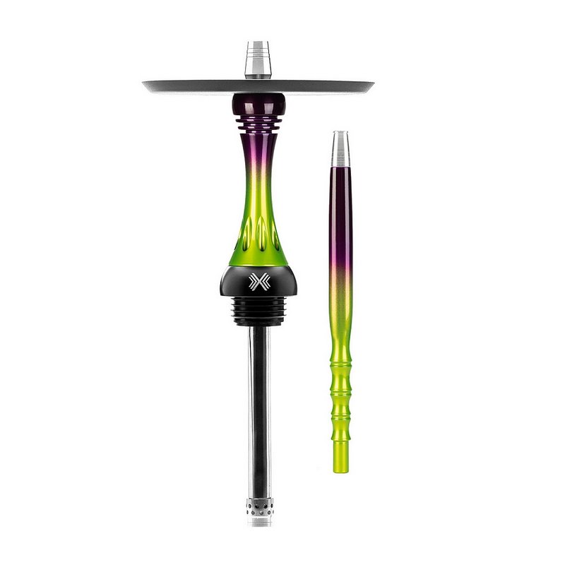 Фото Alpha Hookah - Model X Tropical Candy (Шахта+Шланг+Мундштук+Блюдце)