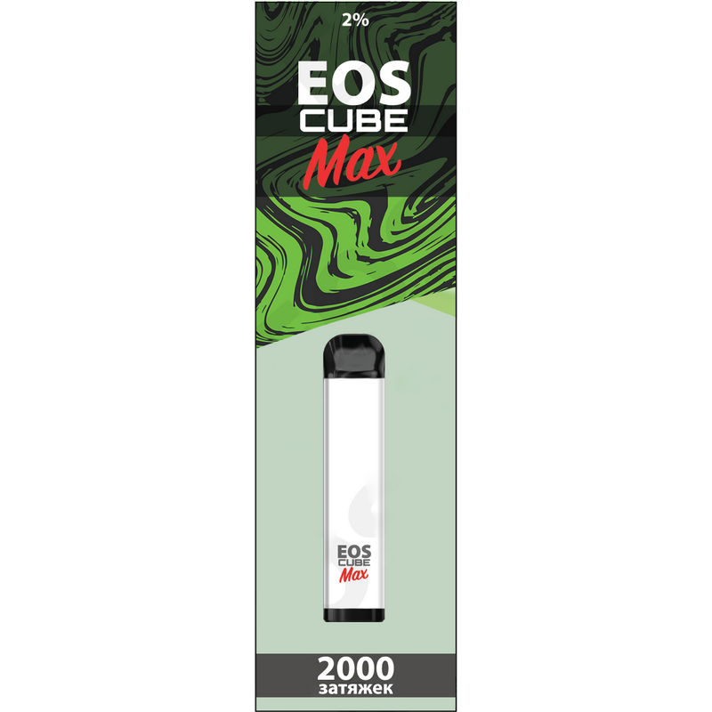 Фото EOS Cube Max - Grape Milk (Виноградное Молоко), 2000 затяжек, 20 мг (2%)
