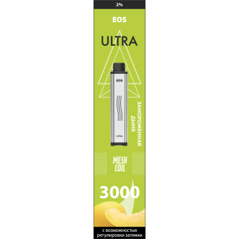Фото EOS Ultra - Melon Freeze (Ледяная Дыня), 3000 затяжек, 20 мг (2%)