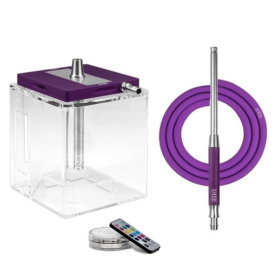 Фото Hoob Atom Royal Purple (Шахта + Колба + Шланг + Мундштук)