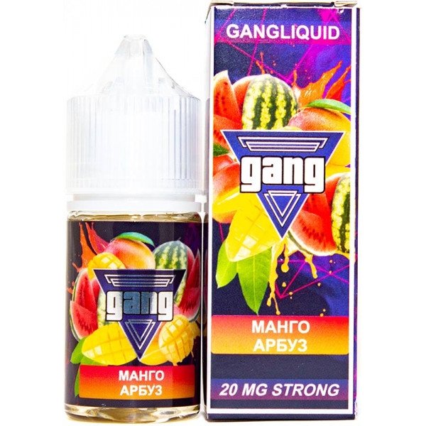 Фото GANG Strong - Манго-Арбуз, 30мл