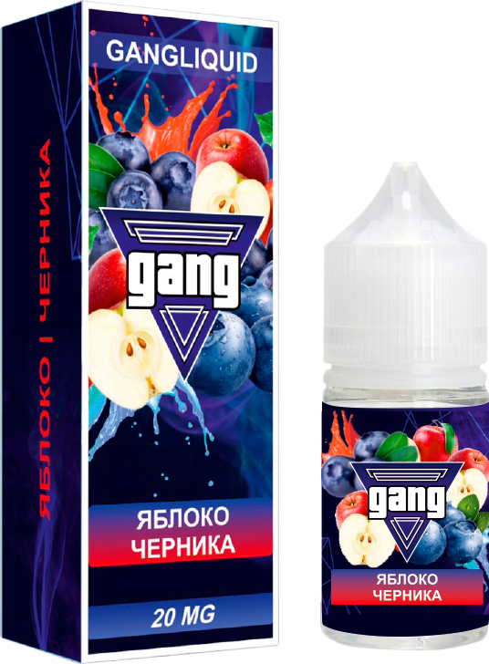 Фото GANG - Яблоко-Черника, 30мл