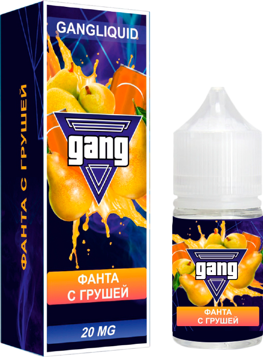 Фото GANG - Фанта с Грушей, 30мл
