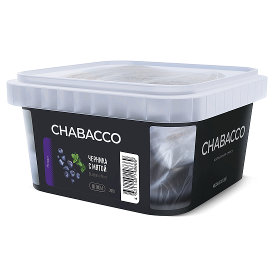 Фото Chabacco MEDIUM - Blueberry Mint (Черника с Мятой) 200г