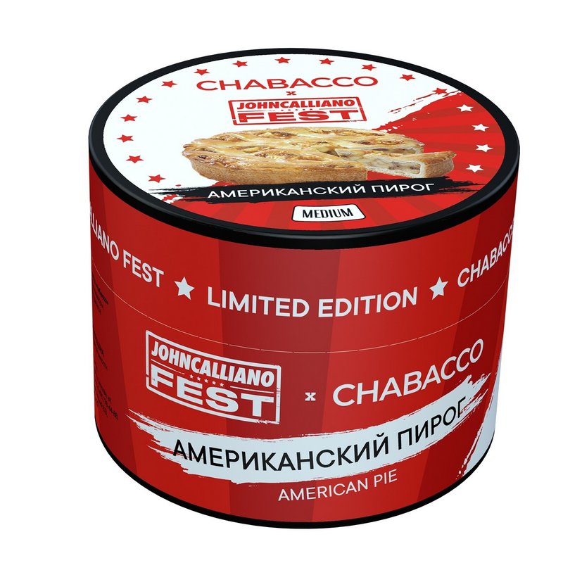 Фото Chabacco MEDIUM - American Pie (Американский пирог) 50г