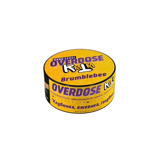 Фото Overdose - Brumblebee (Клубника, ежевика, голубика) 25г