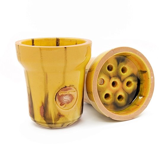 Фото Чаша ST - Classic Glaze Желтая с полосками