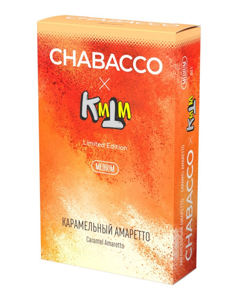 Фото Chabacco MEDIUM - Caramel Amaretto (Карамельный Амаретто) 50г