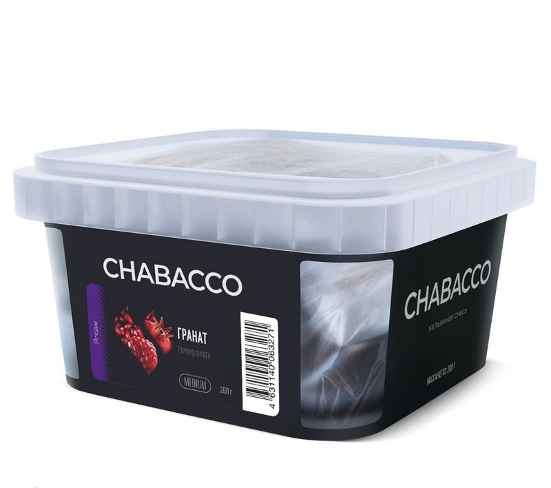 Фото Chabacco STRONG - Pomegranate (Гранат) 200г