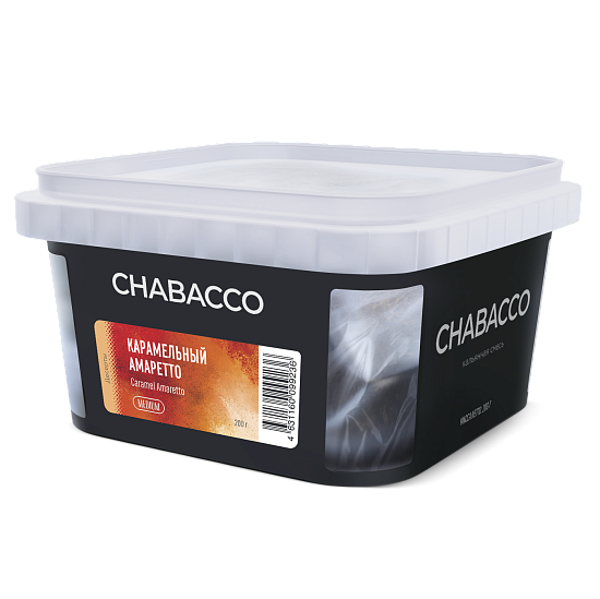 Фото Chabacco MEDIUM - Caramel Amaretto (Карамельный Амаретто) 200г
